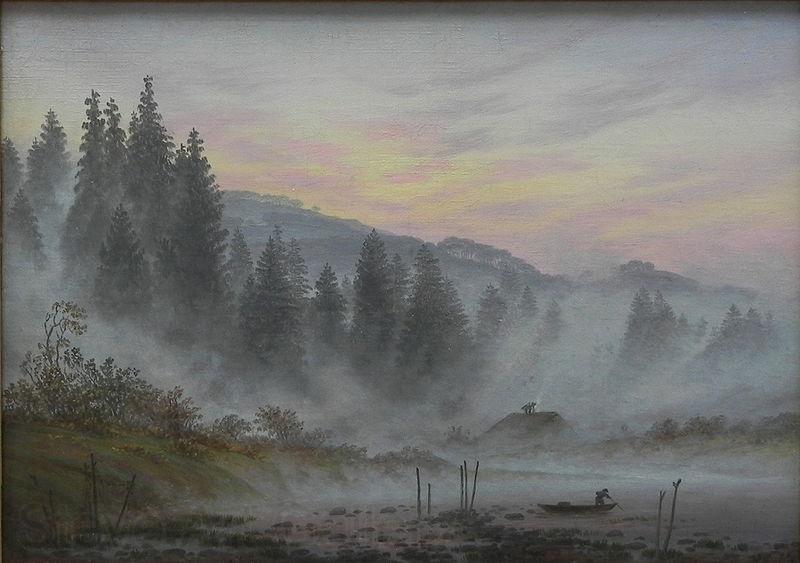 Caspar David Friedrich The morning Germany oil painting art